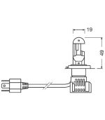 Sumex Ampoules Hélium H4 100W - 12V, Blanc 5500K, Non Homologuées Route | Pour Circuit, Off-Road