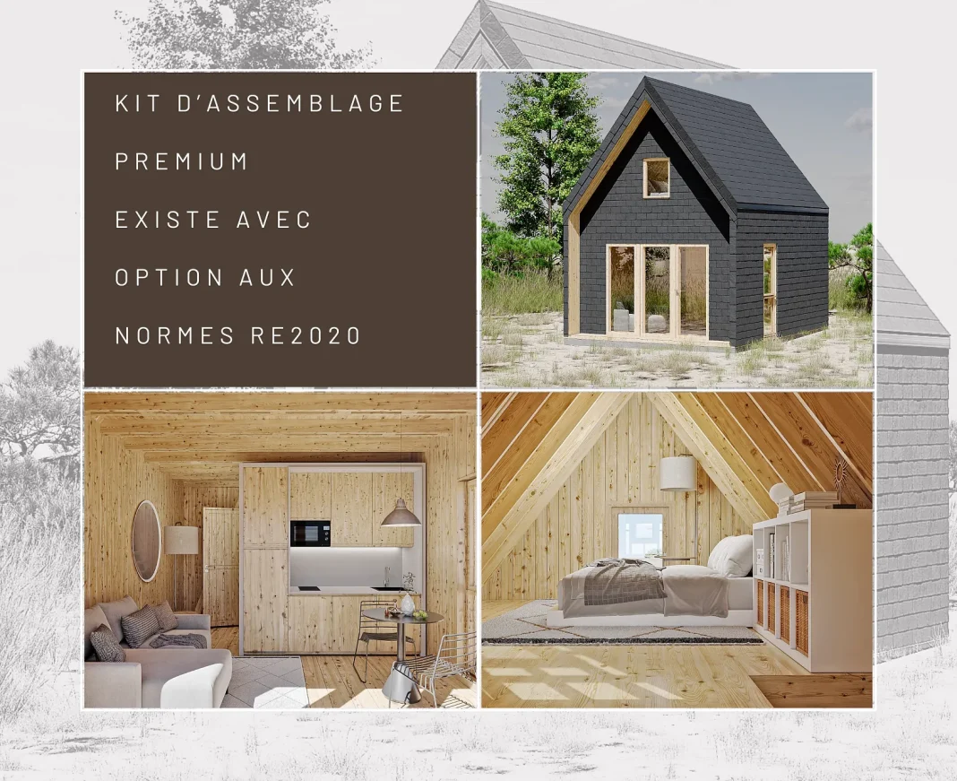 Maison préfabriquée 20m2 : Un petit espace fonctionnel et économique pour un mode de vie minimaliste